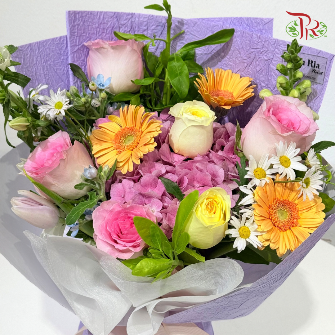 Signature Weekly Flower Bunch - Bloom & Butterflies (Big Bunch)