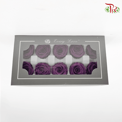 10 Bloom Rose - Purple - Pudu Ria Florist