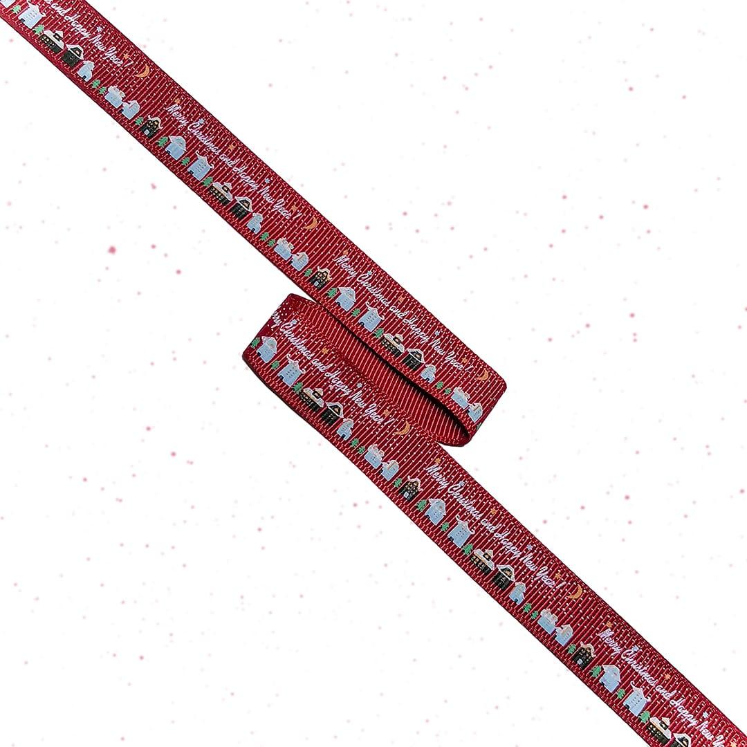 Christmas Ribbon FRB060#3 (Grosgrain) - Pudu Ria Florist