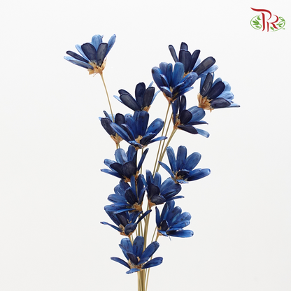 Preserved Petite Flower - Dark Blue (3214-0-600) - Pudu Ria Florist