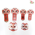 CNY Accessories - Lion Dance Hanging Card (80@90 Pcs Pack) - Pudu Ria Florist