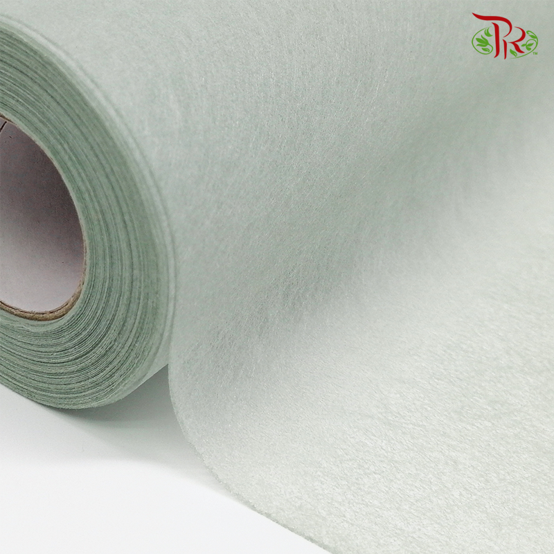 Wrapping K2 Tissue Woven - Pale Green FNT044#4 - Pudu Ria Florist
