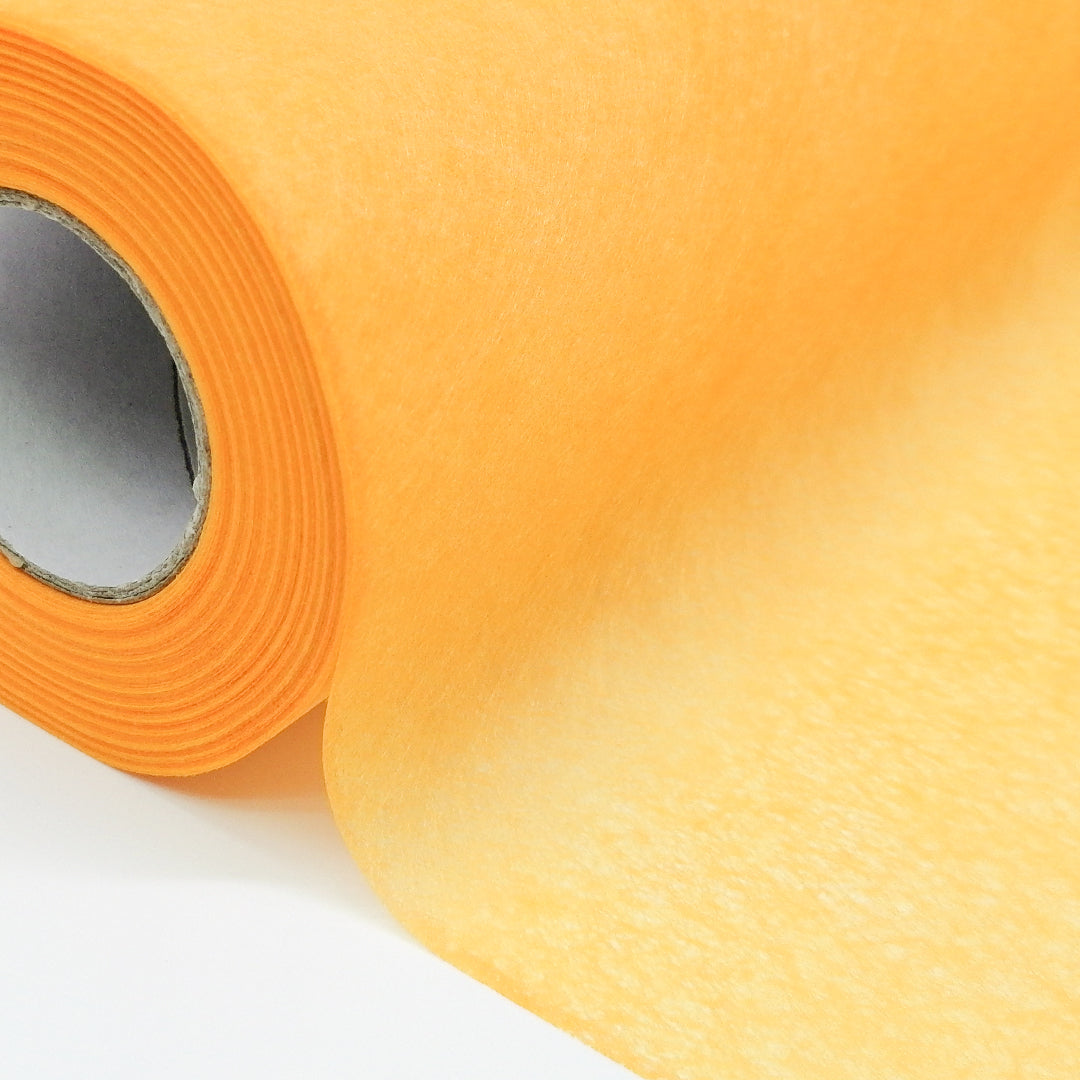 Wrapping K2 Tissue Woven- Orange FNT044#6 - Pudu Ria Florist