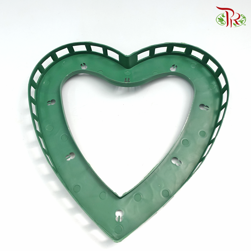 Plastic Floral Heart Ring - Big (FA610) - Pudu Ria Florist