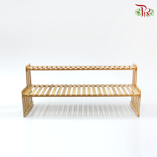 Indoor Shelf- Wooden Shelf (50cm / 70cm) - Pudu Ria Florist