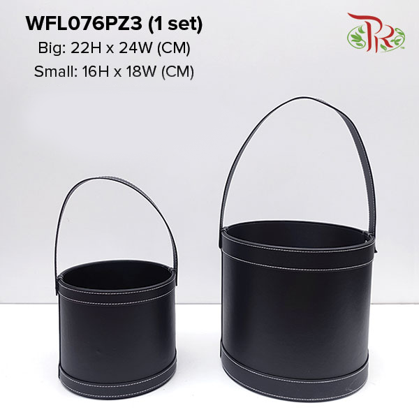Flower Box With Handle WFL076PZ (2in1) - Pudu Ria Florist