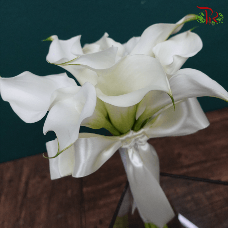 Bridal Bouquet- Calla Lily ( 10 stems) - Pudu Ria Florist