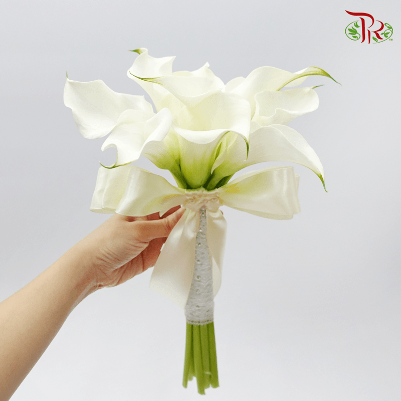 Bridal Bouquet- Calla Lily ( 10 stems) - Pudu Ria Florist