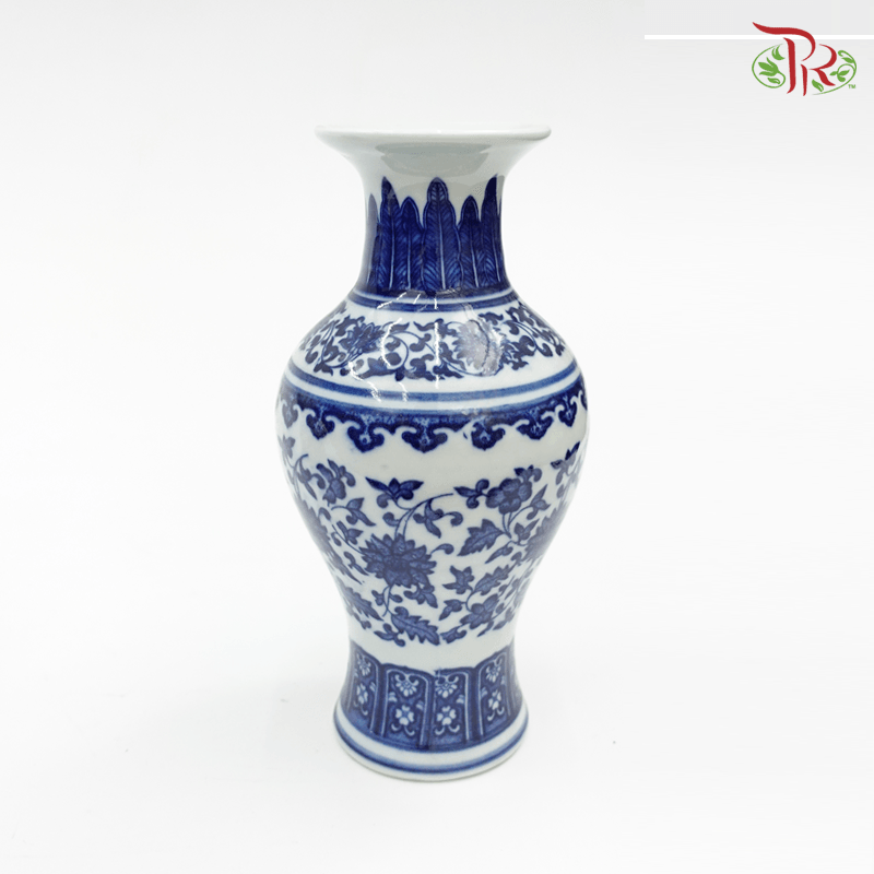 Chinese Flower Ceramic Vase (Small) 4 Designs - Pudu Ria Florist